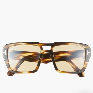 TOM FORD Redford 56mm Navigator
Sunglasses.